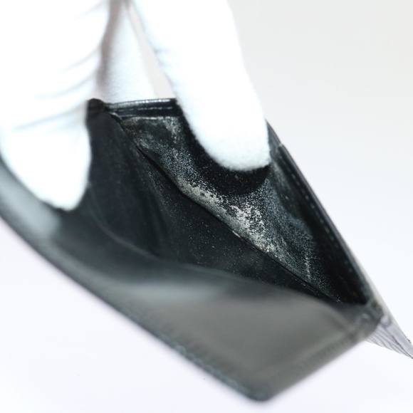 LOUIS VUITTON Epi Organizer De Poche Card Case Black M63582 LV Auth 48066 - Picture 11 of 16